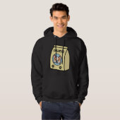 Corgi Dog Food Hoodie (Voorkant volledig)
