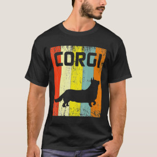 Corgi Dog Fun S Disco Retro I Dogs T-shirt