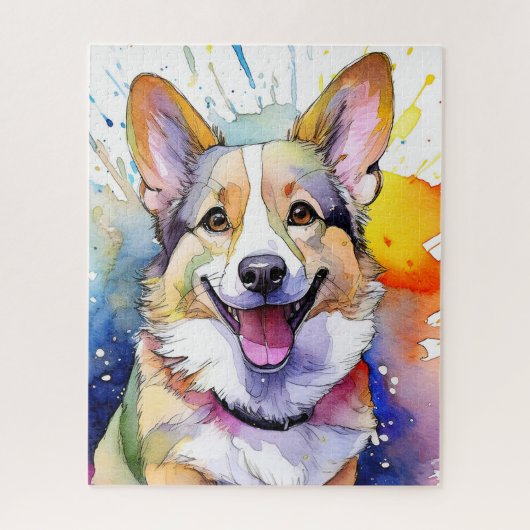 Corgi Dog Jigsaw Puzzel (Verticaal)