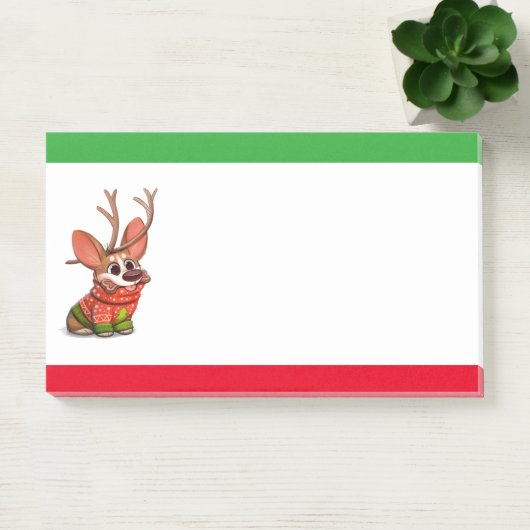 Corgi Dog Kerstmis Post-It Notes (Kantoor)