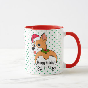 Corgi Dog kerstMok Mok