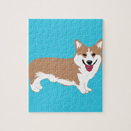 Corgi Dog Legpuzzel (Verticaal)