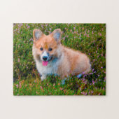 Corgi Dog. Legpuzzel (Horizontaal)