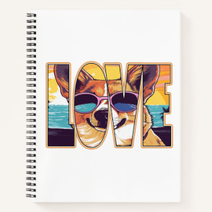 Corgi Dog Love Notitieboek