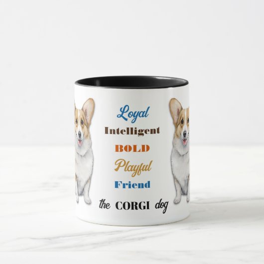 Corgi Dog Loyal Friend Mok (Midden)