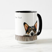 Corgi Dog Mok (Voorkant rechts)