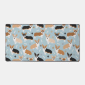 Corgi Dog Paws en Botten Bureaumat (Voorkant)