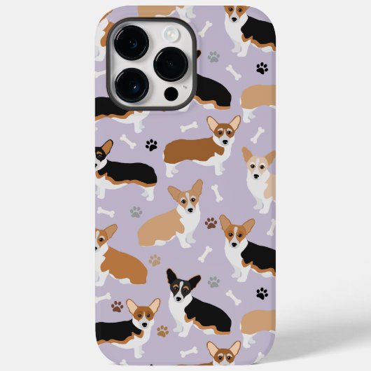 Corgi Dog Paws en Botten Case-Mate iPhone Case (Achterkant)