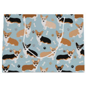 Corgi Dog Paws en Botten Groot Cadeauzakje (Voorkant)