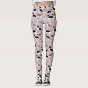 Corgi Dog Paws en Botten Leggings