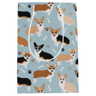 Corgi Dog Paws en Botten Medium Cadeauzakje