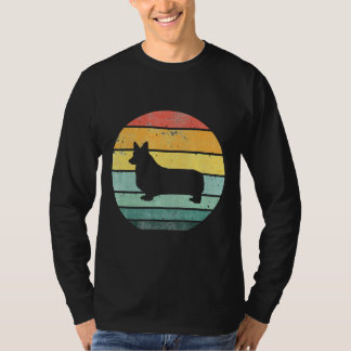 Corgi Dog Retro  S Style Breed Kennel T-shirt