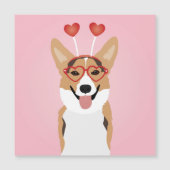 Corgi Dog Valentijnsdag (Voorkant)