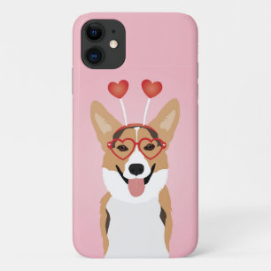 Corgi Dog Valentijnsdag iPhone 11 Hoesje