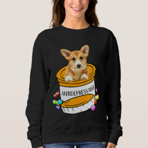 Corgi Dog Vintage voor Boy Girl Dog Trui