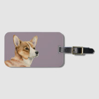 Corgi Dog Waterverf Art