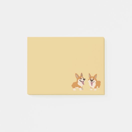 Corgi Dogs Post-it® Notes (Voorkant)