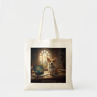 Corgi en Muis Tote Bag