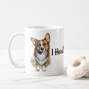 Corgi en veestapel koffiemok
