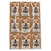 Corgi Gift Bag Medium Cadeauzakje (Voorkant)