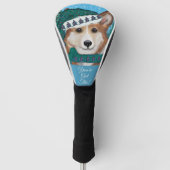 Corgi Golfheadcover (Voorkant)