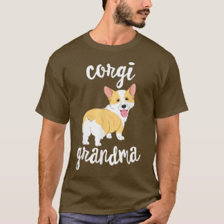 Corgi Grandma corgi Gifts for corgi lovers T-shirt