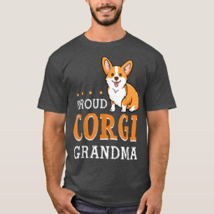 Corgi Grandma Shirt Funny Moederdag Hondenliefhebb