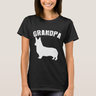 Corgi Grandpa Matching Family T-shirt