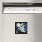 Corgi Graveyard Ghost Magnet (In Situ (Lave-vaisselle))