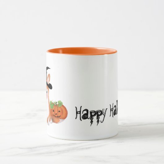 Corgi Halloween mok (Midden)