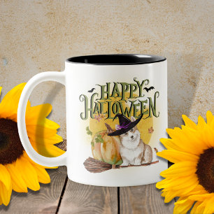 Corgi Halloween Mug