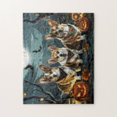 Corgi Halloween Spooky Legpuzzel (Verticaal)