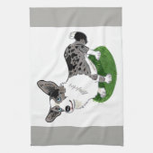 Corgi-handdoek Theedoek (Verticaal)