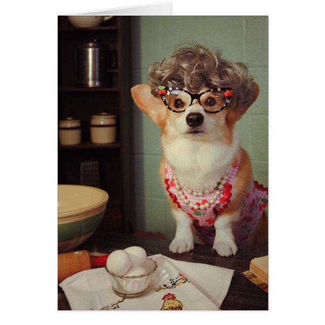 Corgi Happy Birthday (Voorkant)