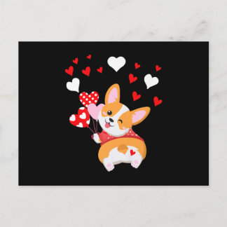 Corgi Heart, raad eens wat Corgi Butt Briefkaart