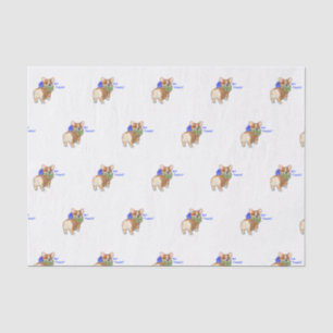 Corgi "Heb je behandelingen?" tissue papier