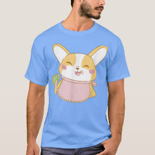 Corgi-hond eet Tamales Mexicaans eten T-shirt
