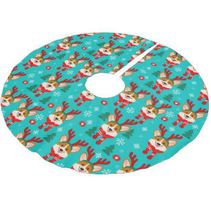 Corgi hond Kerstboom Kleed Rok