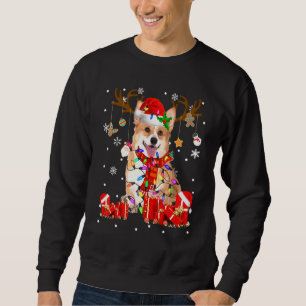 Corgi Hond Rendier Kerst Lichte Hond Trui