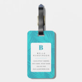 Corgi-honden bagage labels (Achterkant verticaal)