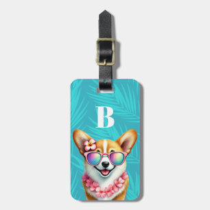 Corgi-honden bagage labels