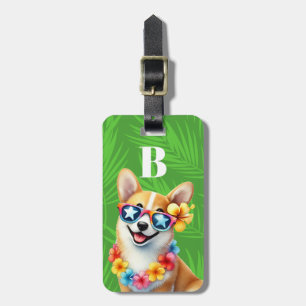 Corgi-honden bagage labels