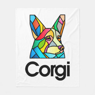 Corgi Hondeneigenaar Pembroke Welsh Corgi Mannen V Fleece Deken