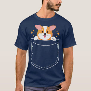 Corgi Hondenliefhebber Cute Shirten Welsh Corgi ge T-shirt