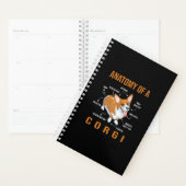corgi hondenliefhebber grappig  planner (Display)