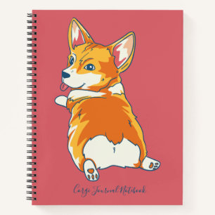 Corgi Hondenliefhebber Journal-laptop Notitieboek