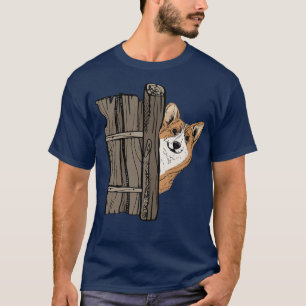 Corgi Hondenliefhebber Mannen Dog Owner Women Cute T-shirt