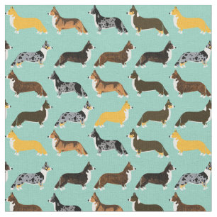 Corgi-hondenmint Stof