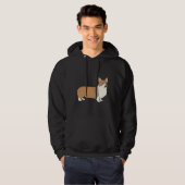 Corgi! Hoodie (Voorkant volledig)