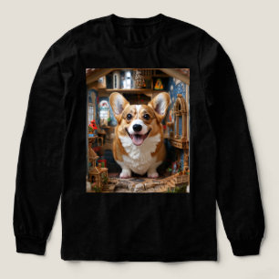 Corgi huis Tri-Blend shirt